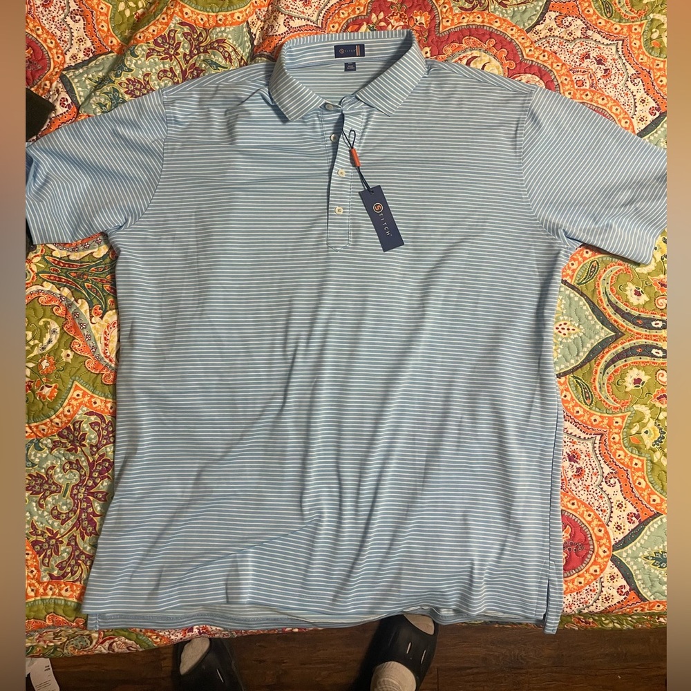 Stitch Golf Shirt NWT XXL
